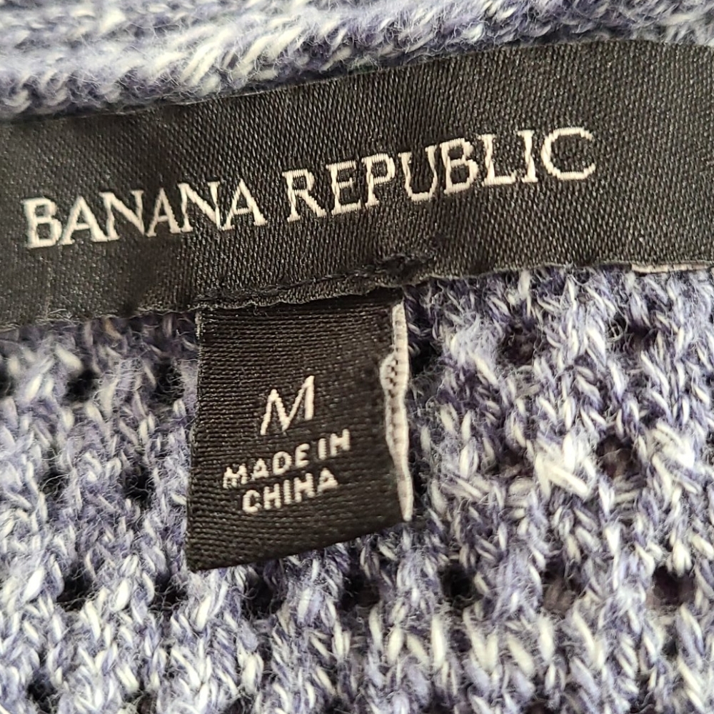 EUC Banana Republic Blue Sweater - Picture 3 of 4
